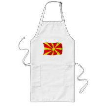Macedonia Flag Apron