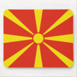 Macedonia Flag Mousepad