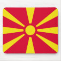 Macedonia Flag Mousepad