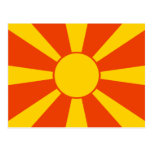 Macedonia High quality Flag Postcards