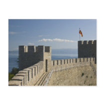 MACEDONIA, Ohrid. Car Samoil's Castle - Castle 2 Post Cards