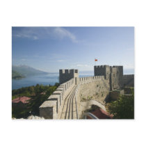 MACEDONIA, Ohrid. Car Samoil's Castle - Castle Post Card