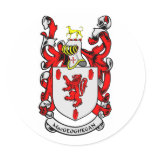MACGEOGHEGAN Coat of Arms stickers