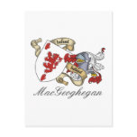 MacGeoghegan Family Crest postcards