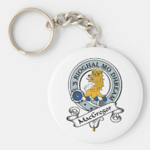 MacGregor Clan Badge Keychains