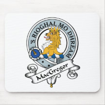 MacGregor Clan Badge Mouse Mat