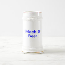 Mach-0 beer mug