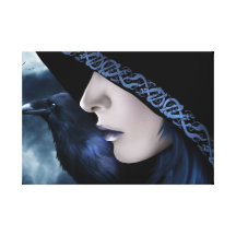 Macha Stretched Canvas Print
