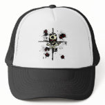 Machine Guns Bullet Skull Shirt hats