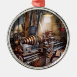 Machinist - Fire Department Lathe Christmas Tree Ornaments