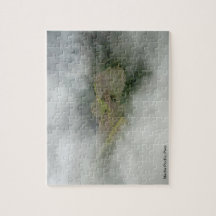 Machu Picchu framed by clouds Jigsaw Puzzles