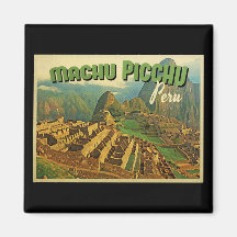 Machu Picchu Peru Fridge Magnets