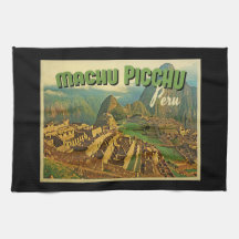 Machu Picchu Peru Towels