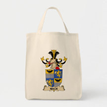 Mack Family Crest Tote Bags