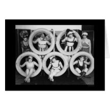 Mack Sennett Bathing Beauties 1922 Card