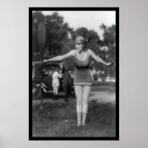 Mack Sennett Bathing Beauty 1915 Print