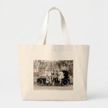 Mack Sennett Girls1918 vintage Canvas Bag