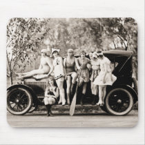 Mack Sennett Girls1918 vintage Mouse Pad