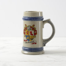 MacKintosh Coat of Arms Stein - Family Crest Coffee Mugs
