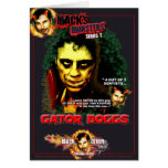Mack's Monsters-Gator Boggs Greeting Cards