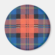 MACLACHLAN FAMILY TARTAN FRIDGE MAGNET
