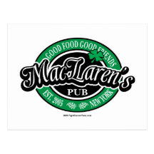 MacLaren's Pub Postcards