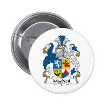 MacNeil Family Crest Button