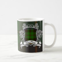MacNeil Tartan Shield Coffee Mug