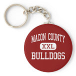 Macon County - Bulldogs - Middle - Montezuma keychains
