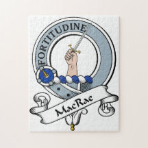 MacRae Clan Badge Jigsaw Puzzle