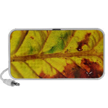 Macro Autumn Leaf Mini Speakers