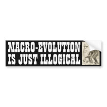 Macro-Evolution Bumper Stickers