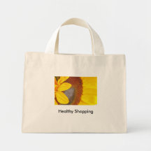 Macro Sunflower Bag