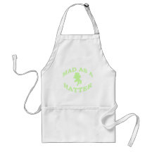 Mad As A Hatter Aprons