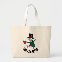 Mad As A Hatter Canvas Bag