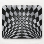 Mad Chequerboard Mouse Mats