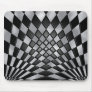 Mad Chequerboard Mouse Mats