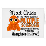 Mad Chick 2 Daughter-In-Law Multiple Sclerosis MS Card