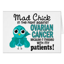 Mad Chick 2 Patients Ovarian Cancer Cards