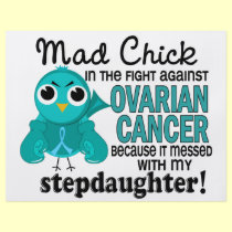 Mad Chick 2 Stepdaughter Ovarian Cancer flyers