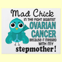 Mad Chick 2 Stepmother Ovarian Cancer flyers