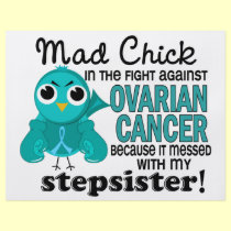 Mad Chick 2 Stepsister Ovarian Cancer flyers