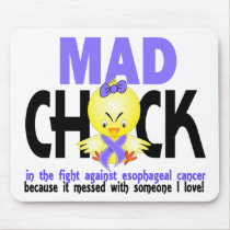 Mad Chick In The Fight Oesophageal Cancer mousepads