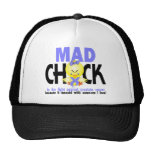 Mad Chick In The Fight Prostate Cancer Hats