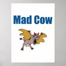 Mad Cow Print