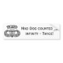 Mad Dog Bumper Sticker 3