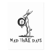 Mad Hare Days Post Cards
