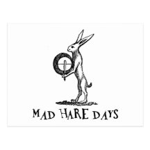 Mad Hare Days Postcards