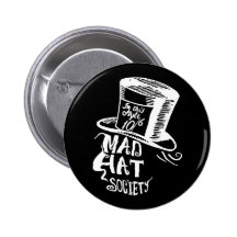 Mad Hat Society Button