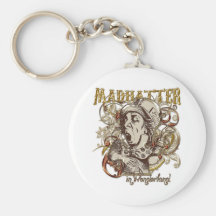 Mad Hatter Carnivale Style (Gold Version) Key Chain